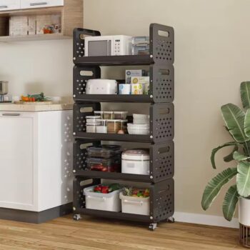 Kitchen Basket Household Storage Rack