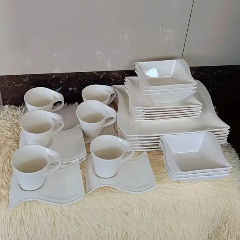 30pcs wavy dinnerset 30pcs wavy dinnerset
