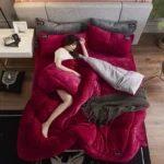 velvet duvet set